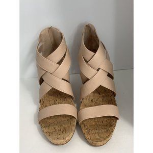 New Bcbgeneration 10 M Barekiss Nude Bevlea-x Wedges
